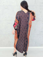 Sukienka w stylu boho z lekkiego materiał – moda dla kobiet plus size Stylowa XL