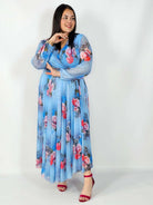 Sukienka z Siateczkowym Wykończeniem Plus Size StylowaXL – Romantyczna Elegancja i Lekkość Stylowa XL