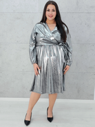 Sukienka z połyskiem Stylowa XL
