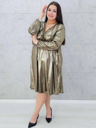 Sukienka z połyskiem Stylowa XL