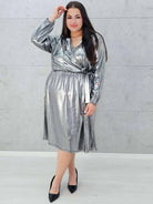 Sukienka z połyskiem Stylowa XL