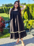 Sukienka z wiązaniem Stylowa XL