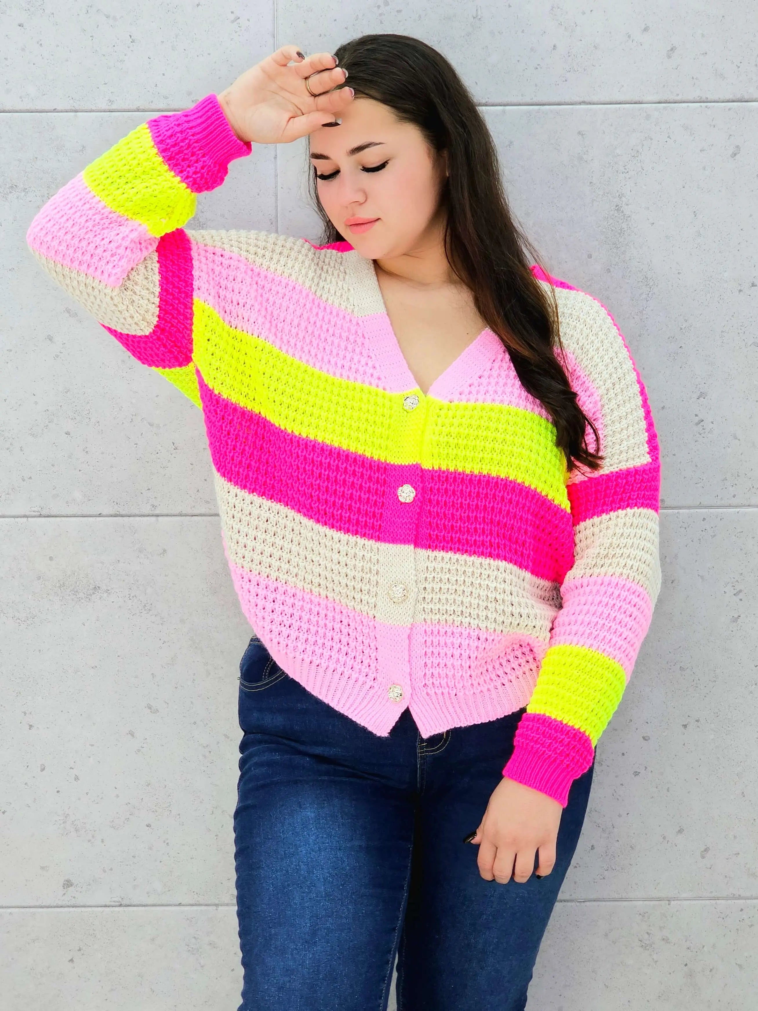 Sweter Plus Size StylowaXL – Kolor, Komfort i Styl dla Kobiet XXL Stylowa XL