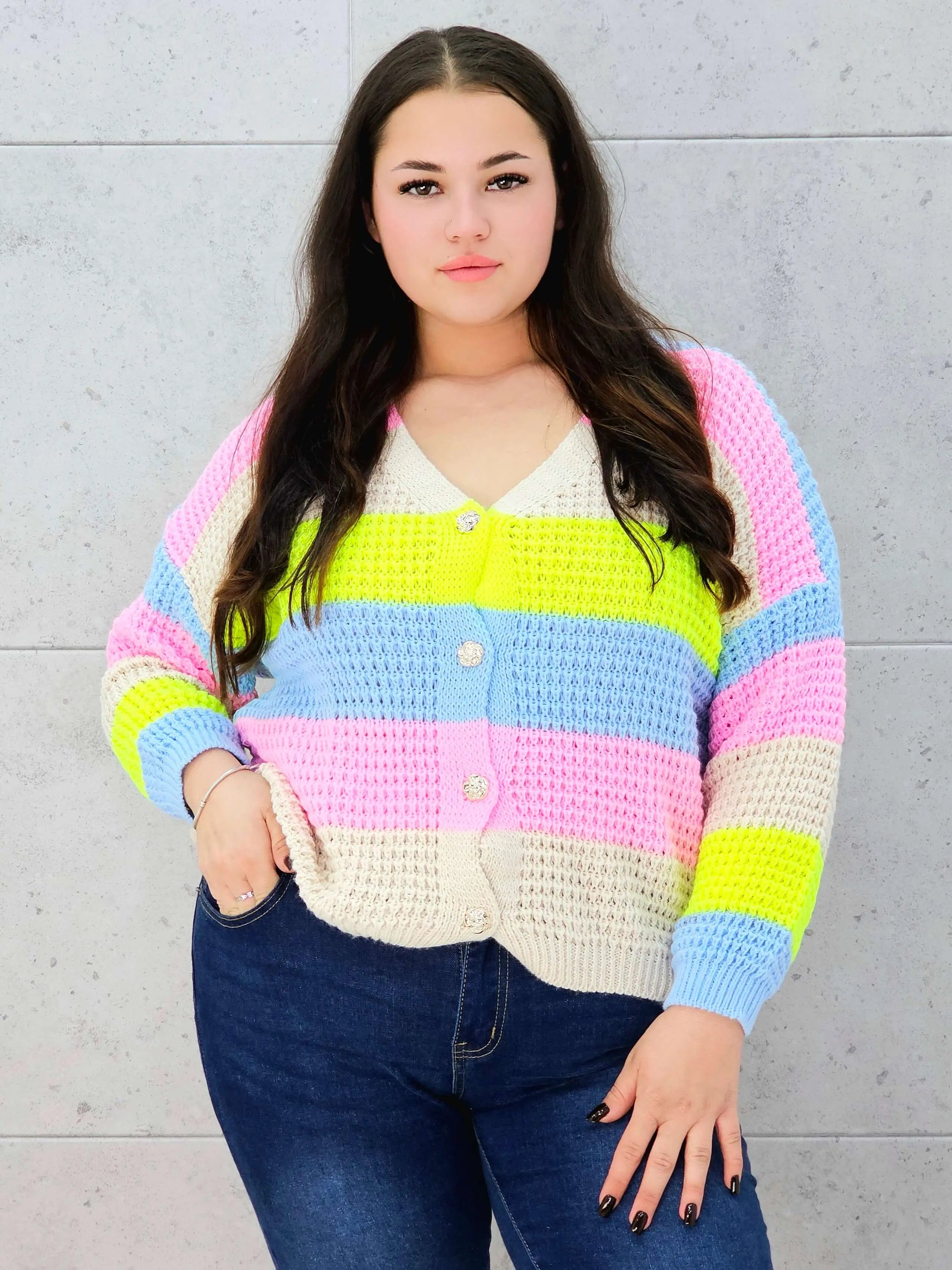 Sweter Plus Size StylowaXL – Kolor, Komfort i Styl dla Kobiet XXL Stylowa XL