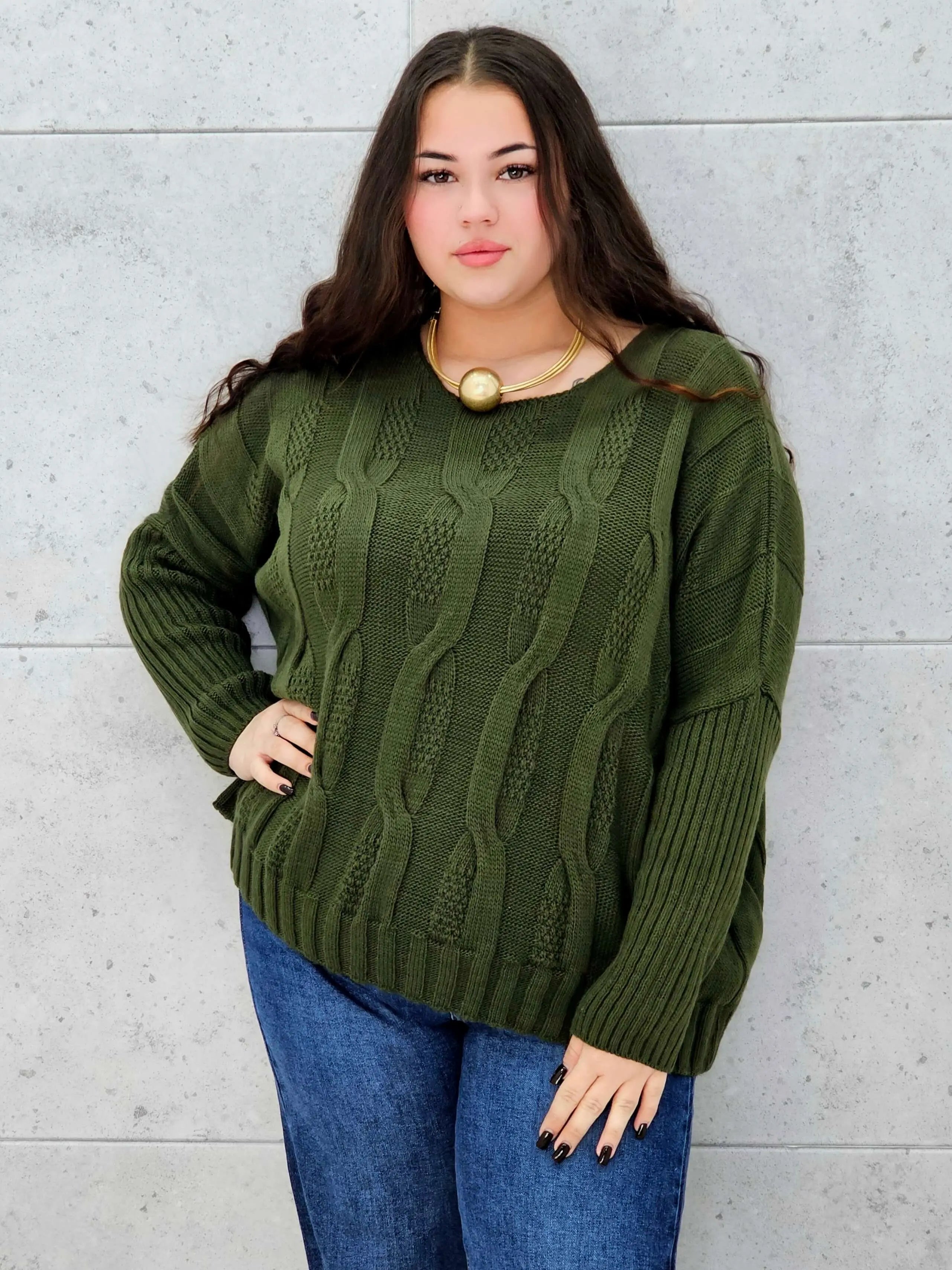 Sweter plus size StylowaXL – ciepło, styl i kobiecy komfort w jednym - Stylowa XL