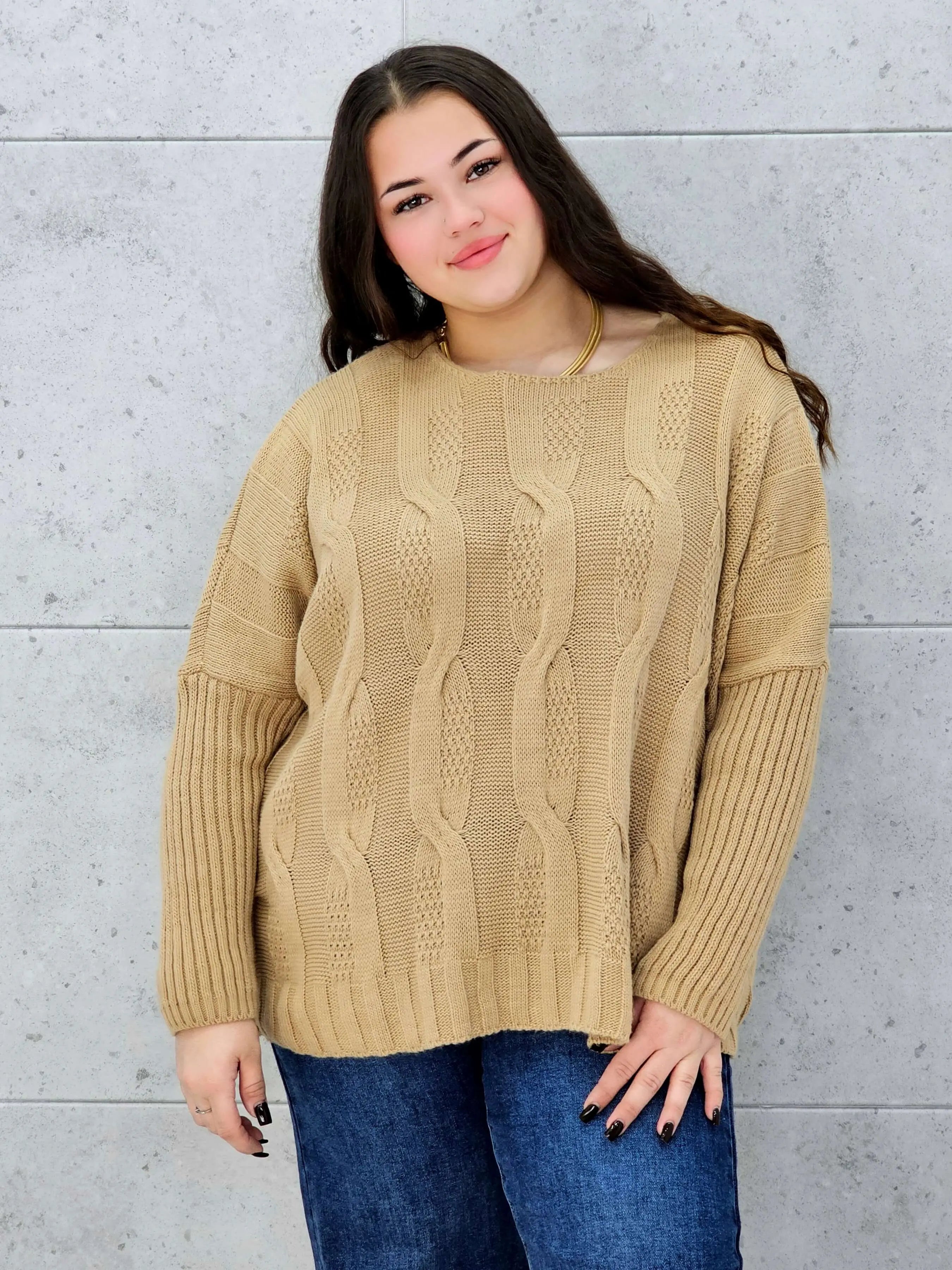 Sweter plus size StylowaXL – ciepło, styl i kobiecy komfort w jednym - Stylowa XL