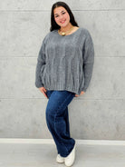 Sweter plus size StylowaXL – ciepło, styl i kobiecy komfort w jednym - Stylowa XL