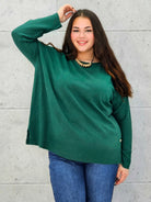 Sweter plus size StylowaXL – klasyka i komfort w wielu kolorach - Stylowa XL