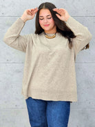 Sweter plus size StylowaXL – klasyka i komfort w wielu kolorach - Stylowa XL