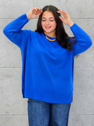 Sweter plus size StylowaXL – klasyka i komfort w wielu kolorach - Stylowa XL
