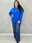 Sweter plus size StylowaXL – klasyka i komfort w wielu kolorach - Stylowa XL