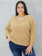 Sweter plus size – modny, ciepły i wygodny wybór dla kobiet Stylowa XL