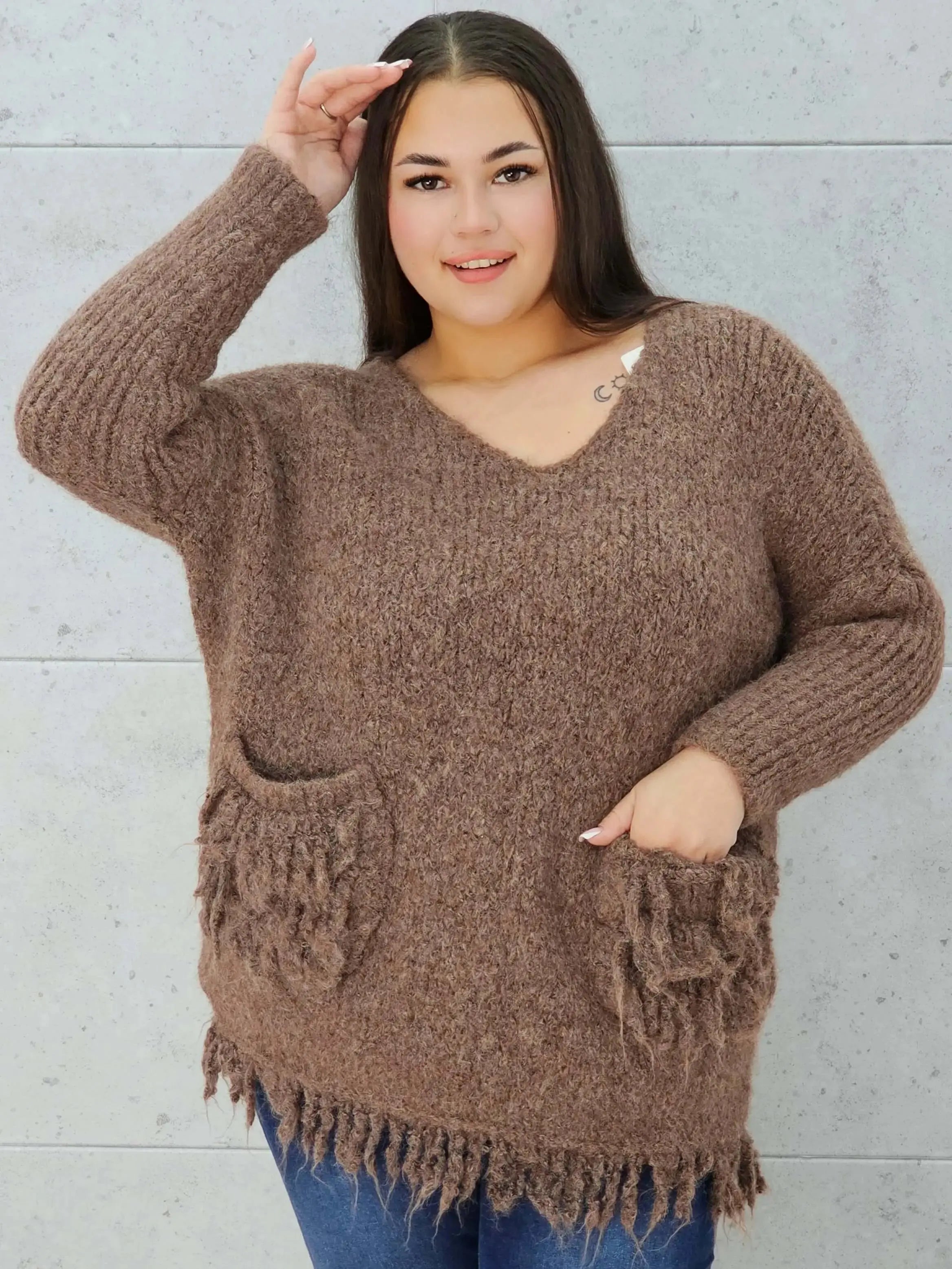 Sweter plus size – stylowy, ciepły i idealny na chłodne dni Stylowa XL
