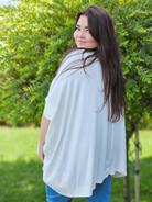 Świetna bluzka z naszyjnikiem Stylowa XL