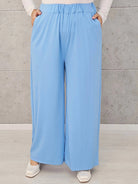 Szerokie spodnie palazzo Stylowa XL