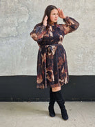 Szyfonowa sukienka plus size w kwiaty – elegancja i lekkość  Stylowa XL Stylowa XL