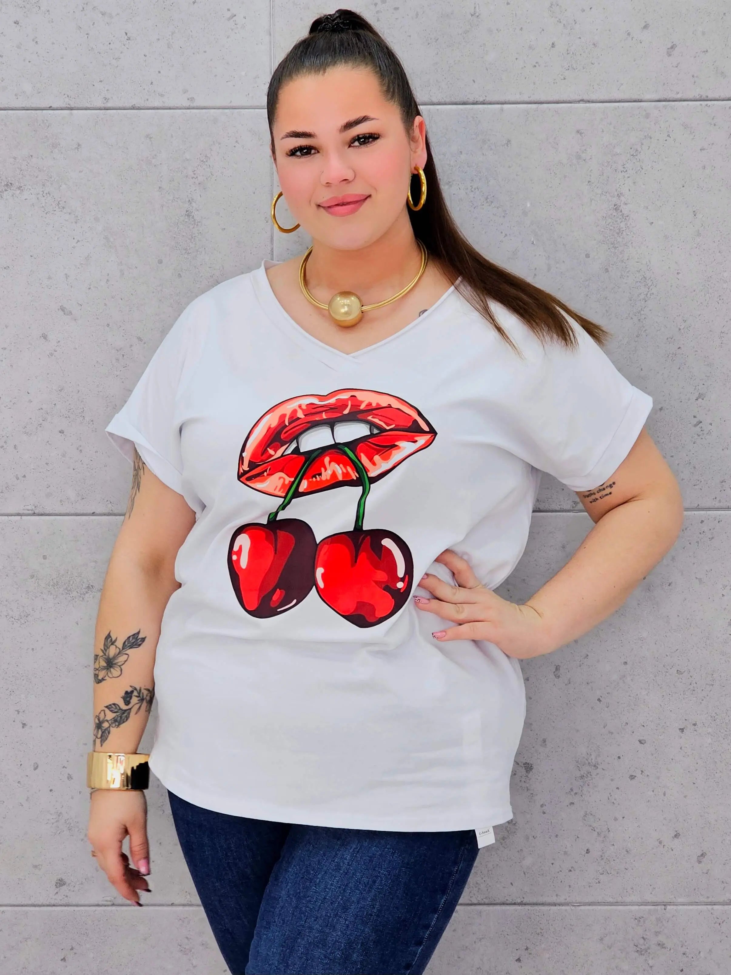 T-shirt plus size StylowaXL – soczysty styl i kobiecy pazur Stylowa XL