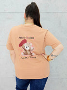 T-shirt plus size z nadrukiem – wygodne i stylowe bluzki XXL Stylowa XL