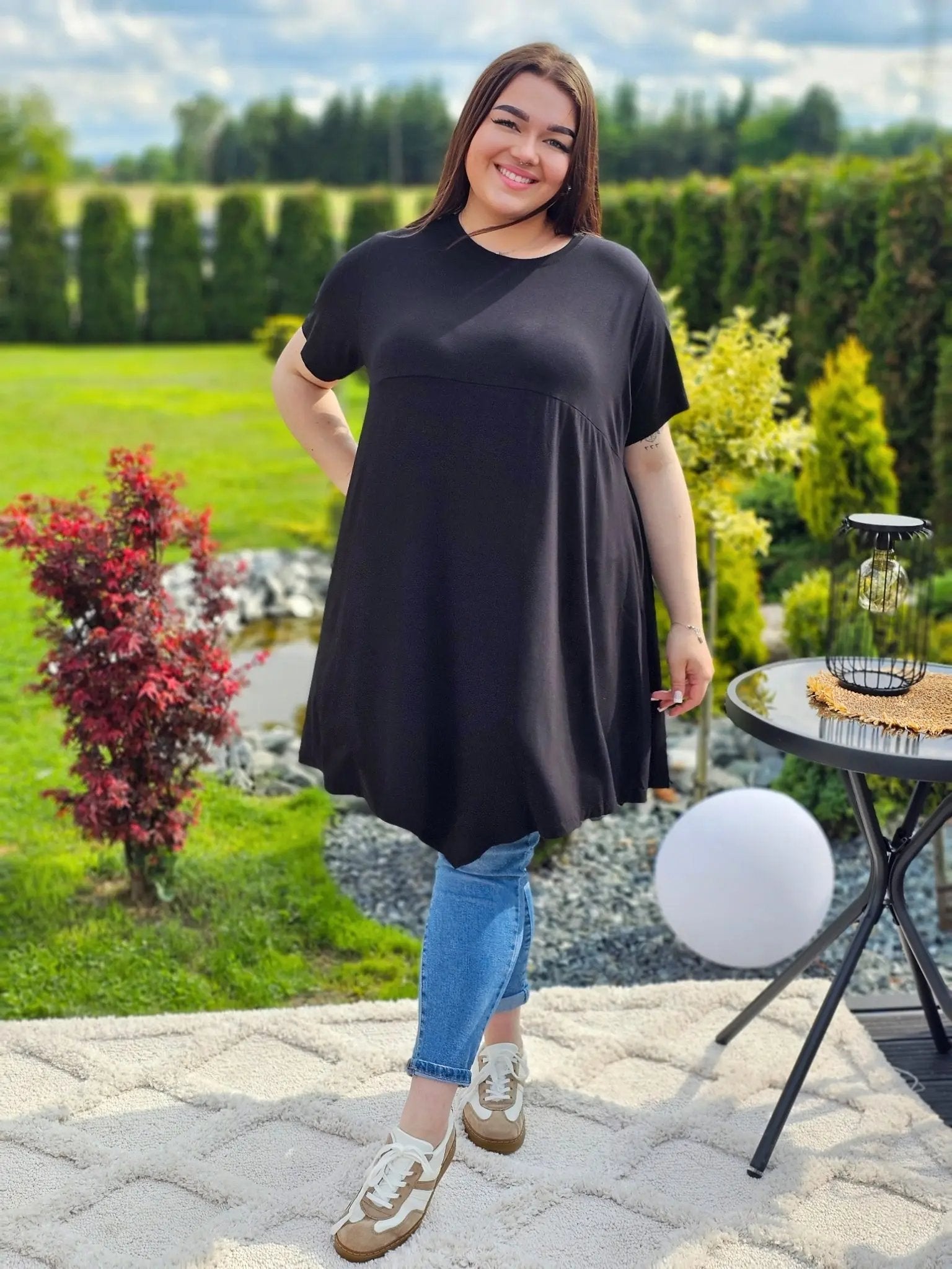 Tunika "Elegancka Swoboda"- 6 kolorów Stylowa XL