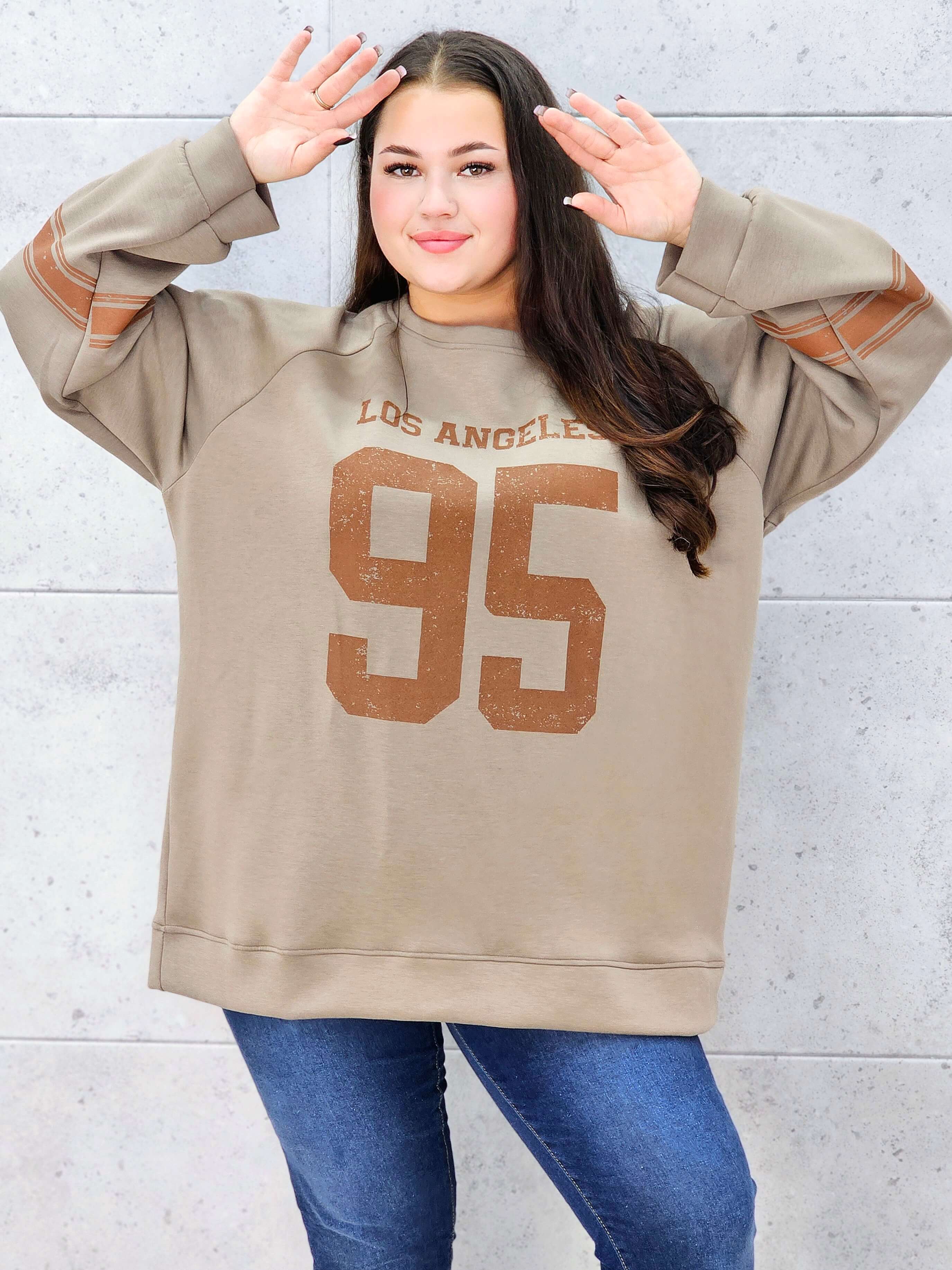 Bluza Plus Size oversize XXL Stylowa XL