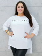 Bluzka BALANCE oversize plus size Stylowa XL