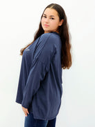 Bluzka oversize „La vie est belle” Stylowa XL