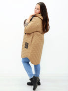 Pikowana kurtka Stylowa XL