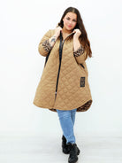 Pikowana kurtka Stylowa XL