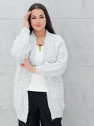 Kardigan oversize z kieszeniami Stylowa XL