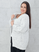 Kardigan oversize z kieszeniami Stylowa XL