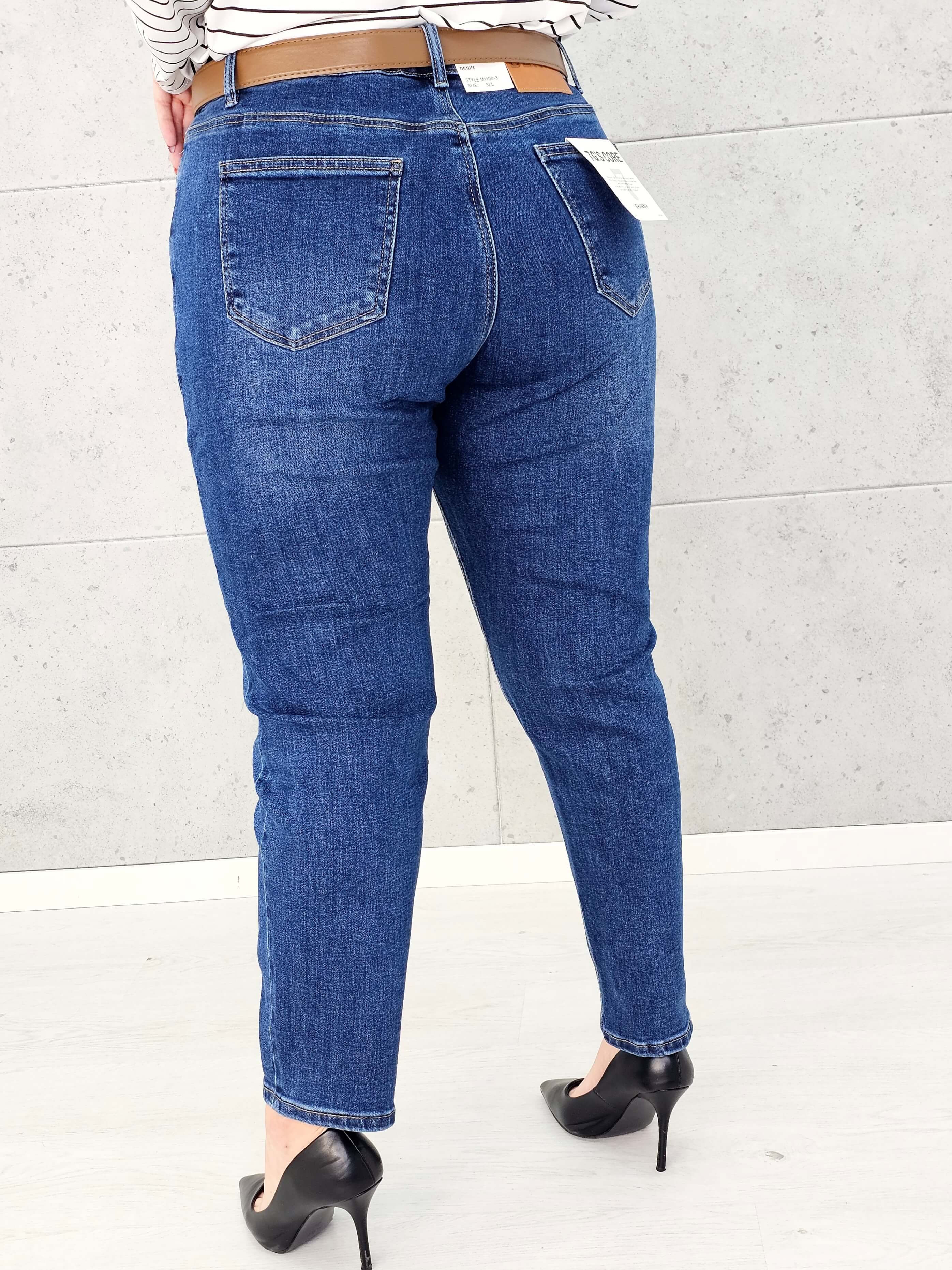 Spodnie jeansowe StylowaXL – klasyka i wygoda w modzie plus size. M.Sara Stylowa XL