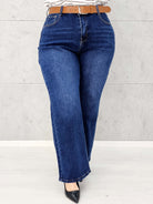 Spodnie jeansowe StylowaXL Wide Leg – eleganckie spodnie plus size o szerokim kroju Stylowa XL